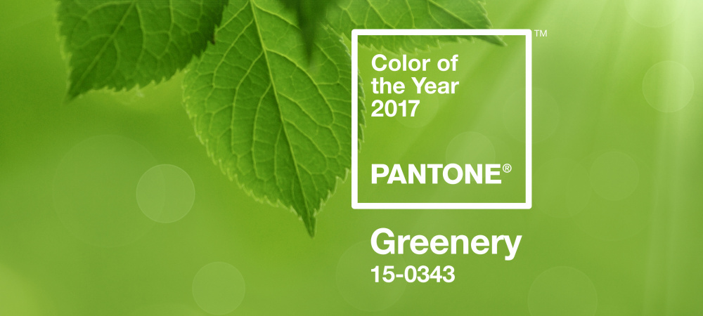 Pantone Color of the year 2017: Greenery