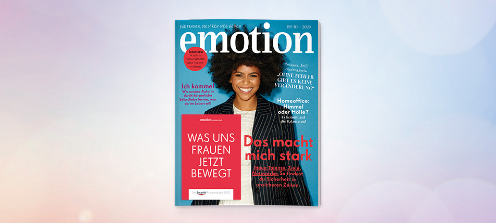 Neue Ausgabe EMOTION Magazin 091020