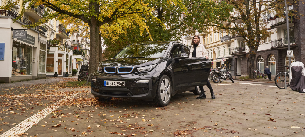 BMW i3 nachhaltig in Hamburg