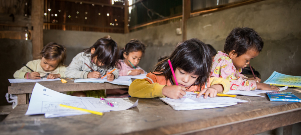 Regine Sixt Kinderhilfe Stiftung: Kinder in der Schule