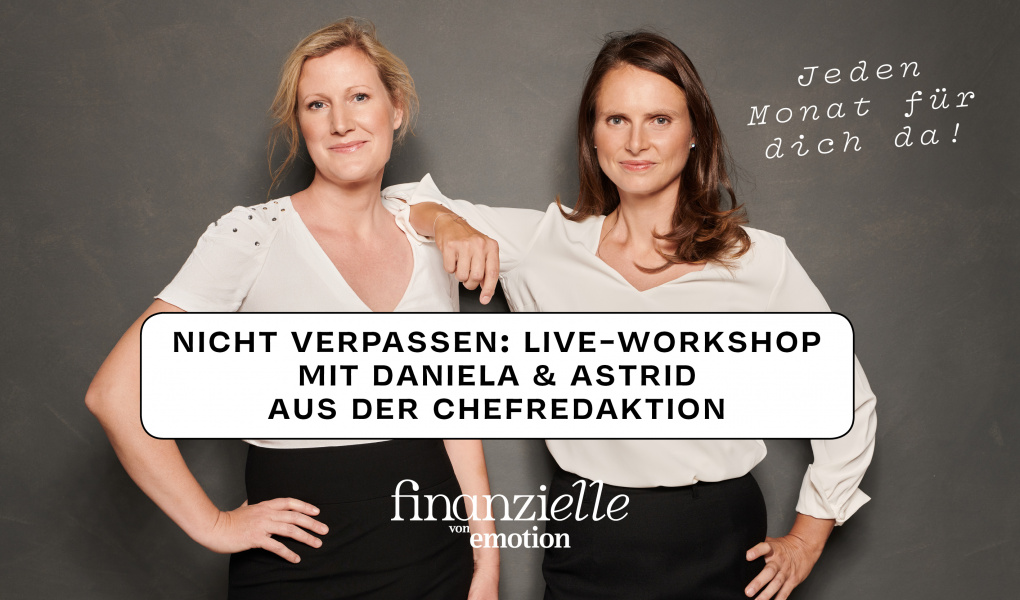finanzielle-Chefredakteurinnen Astrid und Daniela
