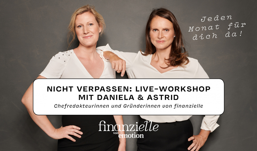finanzielle Workshop mit Astrid und Daniela