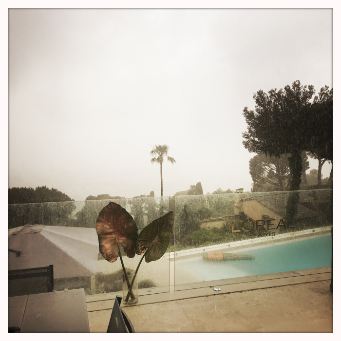 Regen in Cannes