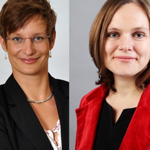 Dr. Kareen Seidler und Eva Ullmann