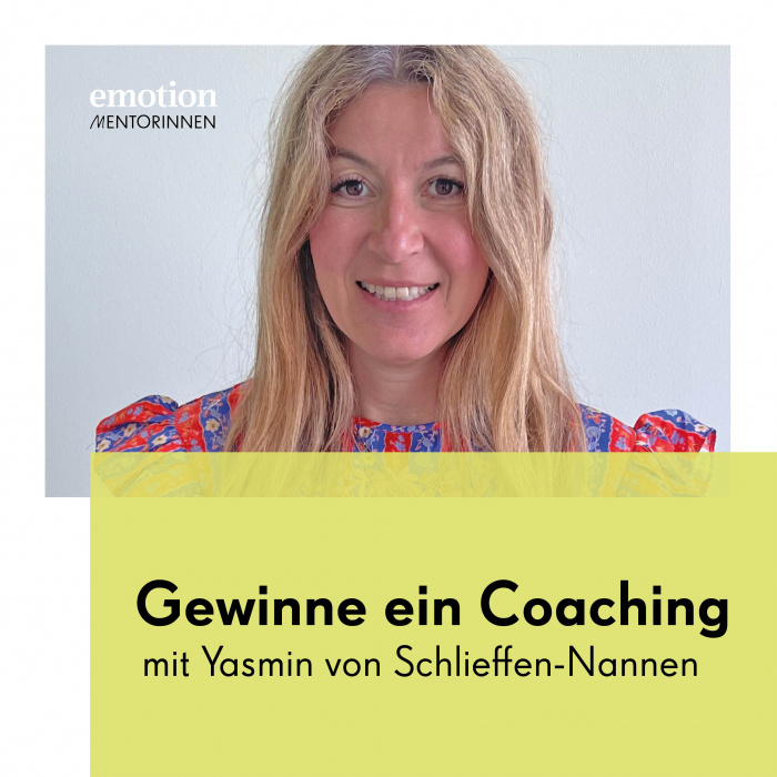 Mentorin Yasmin von Schlieffen-Nannen