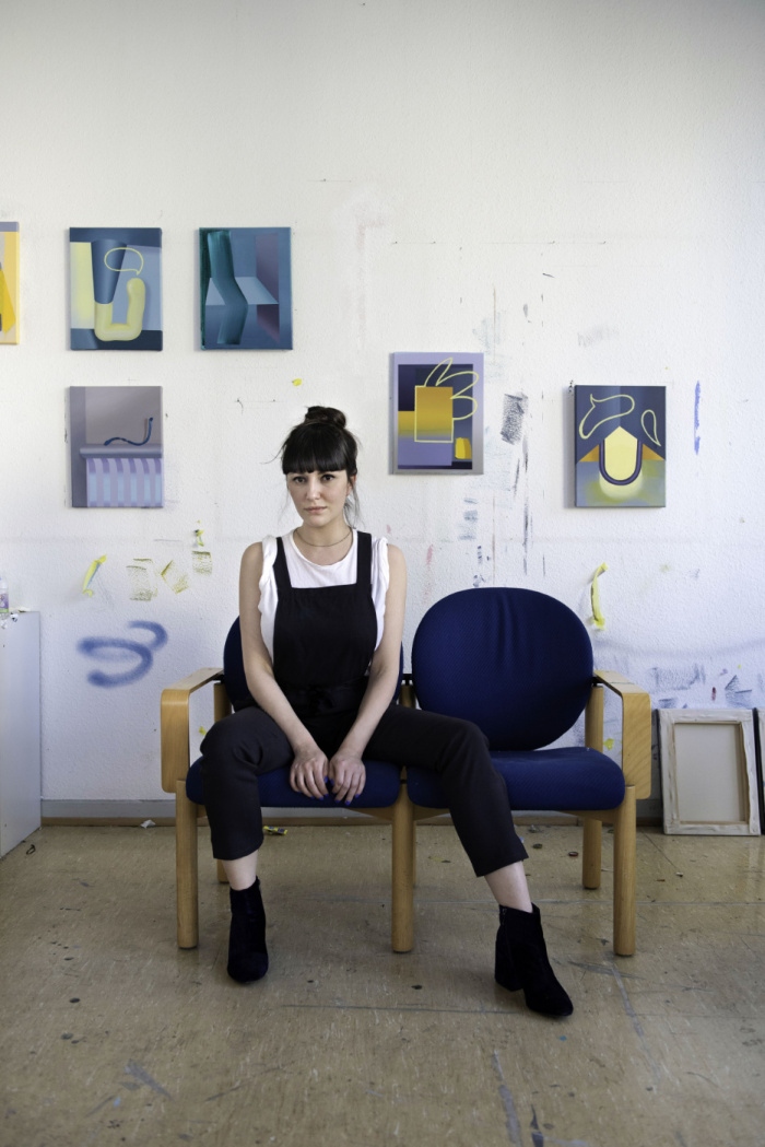 Anna Nero in ihrem Atelier