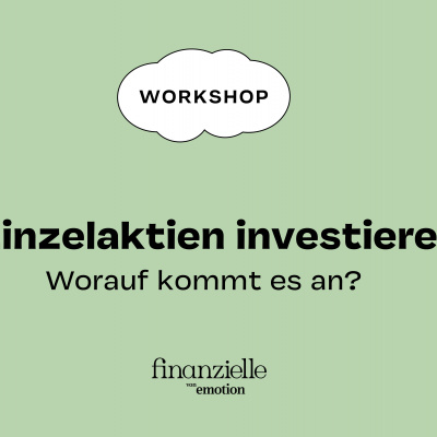finanzielle for me Workshop in Einzelaktien investieren